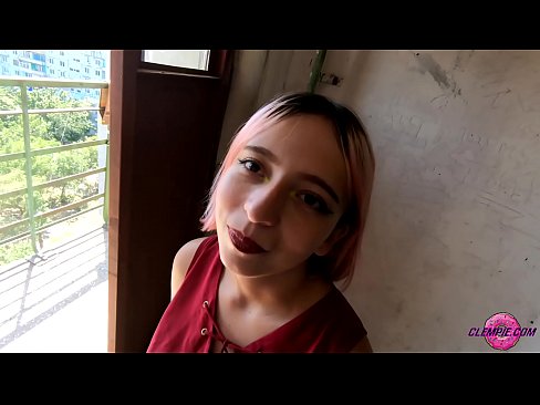 ❤️ د شاګرد حساسیت په بهر کې یو اجنبی سړی وخوري - د هغه په مخ کې ❤️❌ په موږ